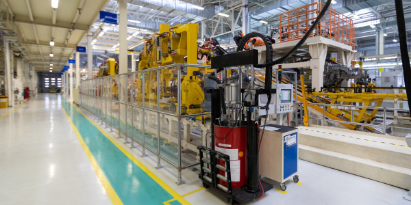 Células Robotizadas Castillonroy · Célula Robotizada para Industria del Automóvil / Aeronáutica